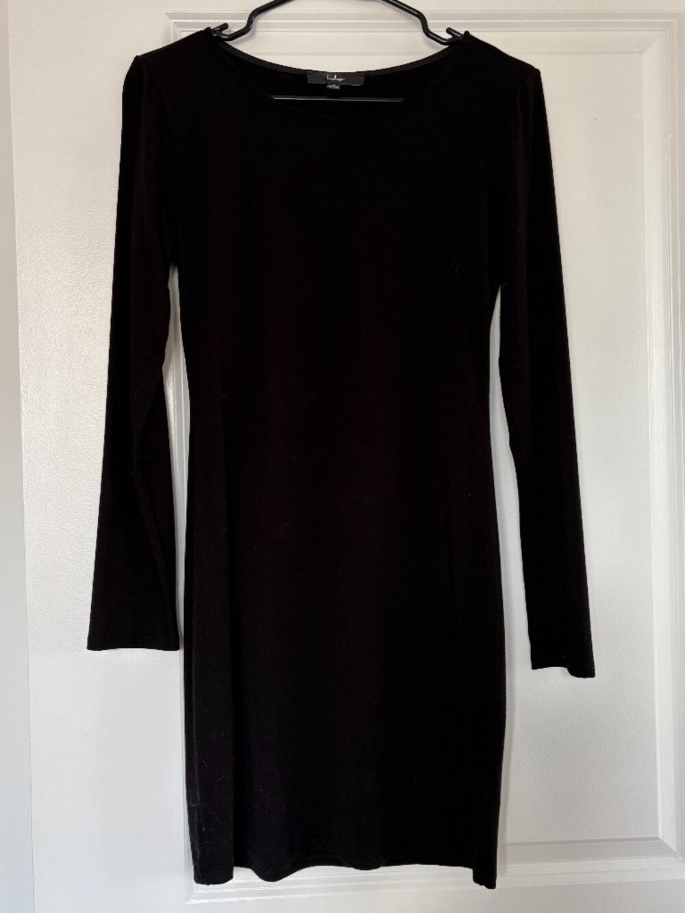 Lulu's Black Bodycon Mini Dress